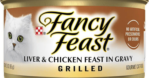 Fancy Feast Grilled Liver & Chicken Feast In Gravy Gourmet